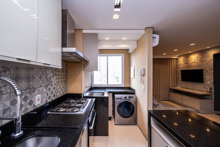 #314 Duplex Luxuoso 2Q com Varanda Gourmet