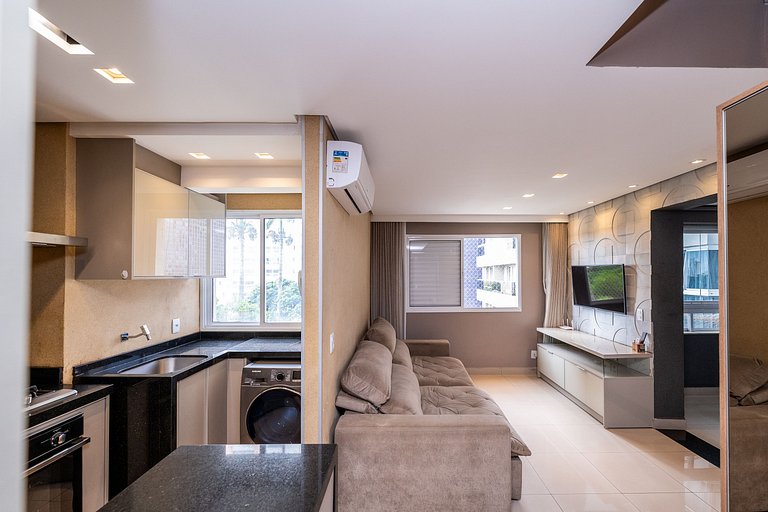 #314 Duplex Luxuoso 2Q com Varanda Gourmet