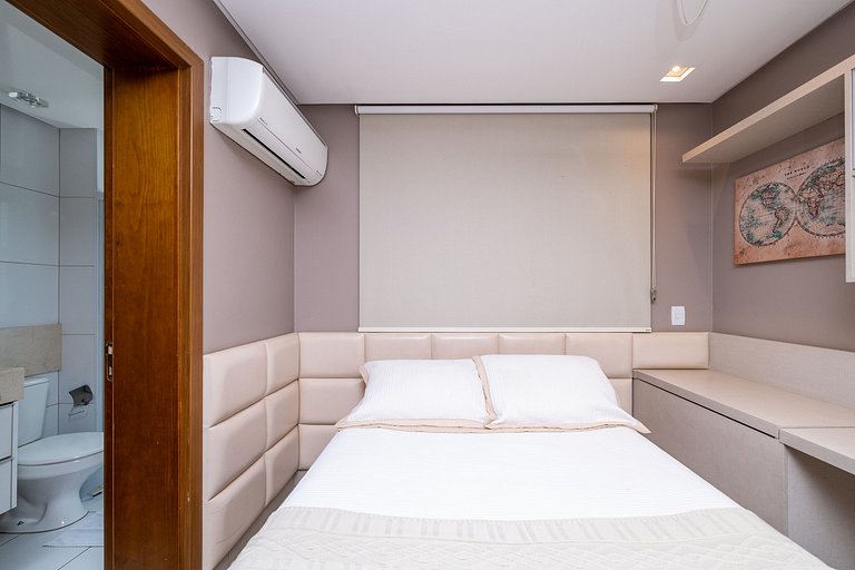 #314 Duplex Luxuoso 2Q com Varanda Gourmet