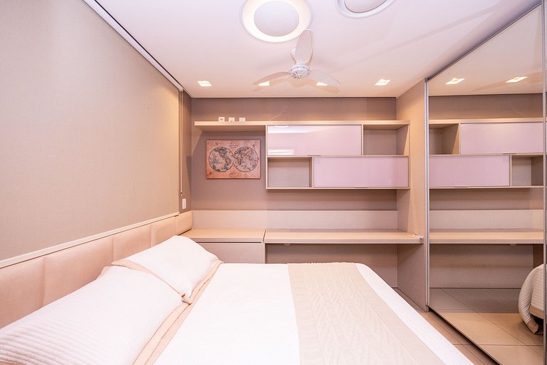 #314 Duplex Luxuoso 2Q com Varanda Gourmet