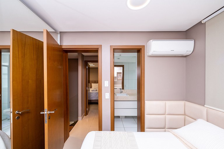 Duplex Luxuoso 2Q com Varanda Gourmet #THP314