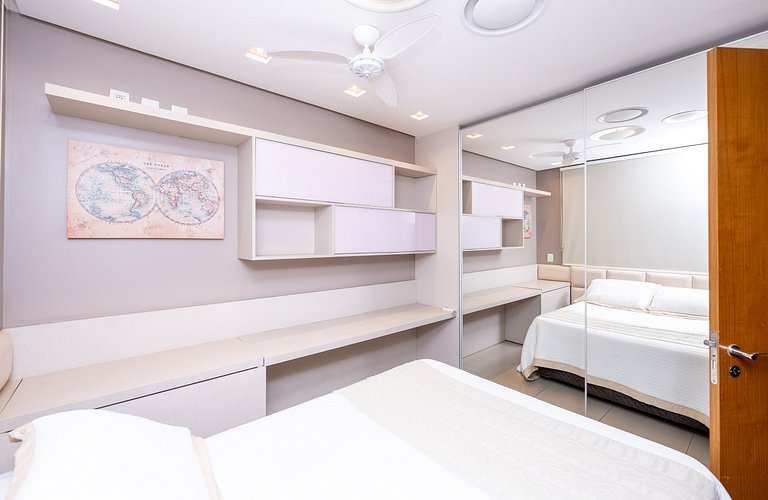 Duplex Luxuoso 2Q com Varanda Gourmet #THP314