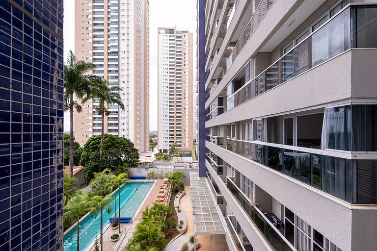 Duplex Luxuoso 2Q com Varanda Gourmet #THP314