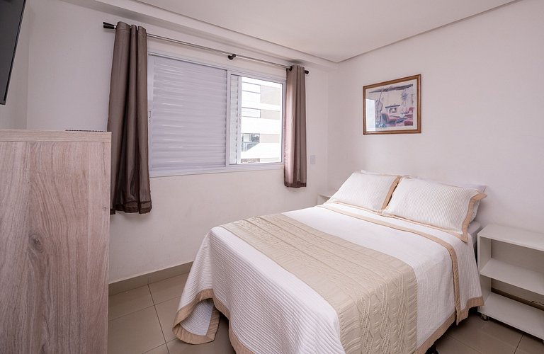 #311 Apto 2Q c/ Wi-Fi| Piscina| Garagem| Conforto e Lazer