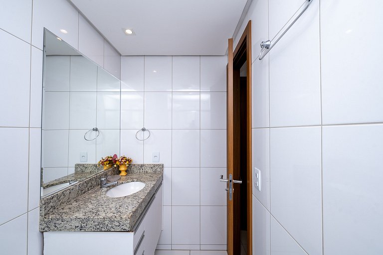 #311 Apto 2Q c/ Wi-Fi| Piscina| Garagem| Conforto e Lazer