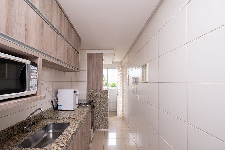 #311 Apto 2Q c/ Wi-Fi| Piscina| Garagem| Conforto e Lazer