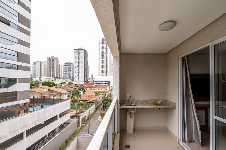 #311 Apto 2Q c/ Wi-Fi| Piscina| Garagem| Conforto e Lazer