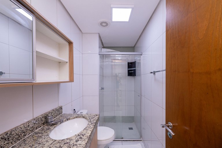 Flat in a condominium with a pool, Setor Bueno - #608