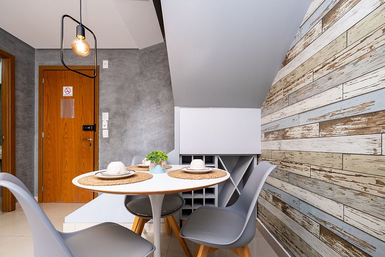 #1916 Duplex Moderno c/ Piscina |Ar | Wi-Fi |Garagem