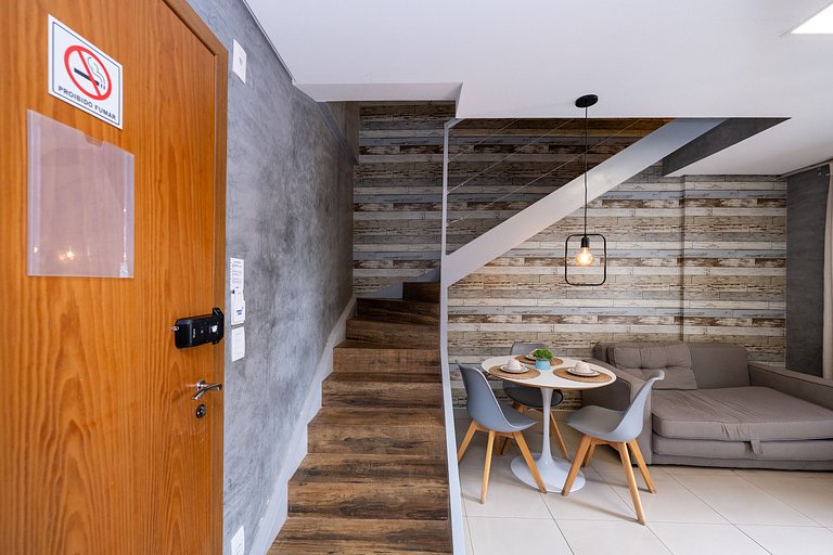 #1916 Duplex Moderno c/ Piscina |Ar | Wi-Fi |Garagem