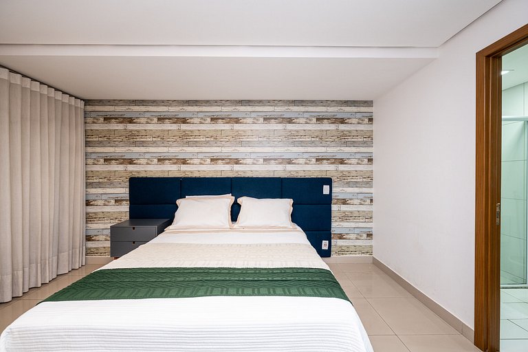 #1916 Duplex Moderno c/ Piscina |Ar | Wi-Fi |Garagem