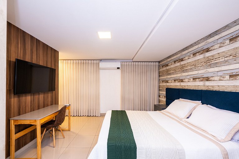 #1916 Duplex Moderno c/ Piscina |Ar | Wi-Fi |Garagem