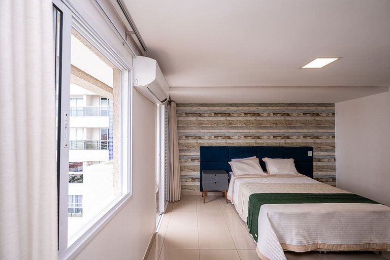 #1916 Duplex Moderno c/ Piscina |Ar | Wi-Fi |Garagem