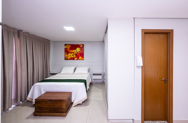 Flat moderno com varanda, Setor Bueno