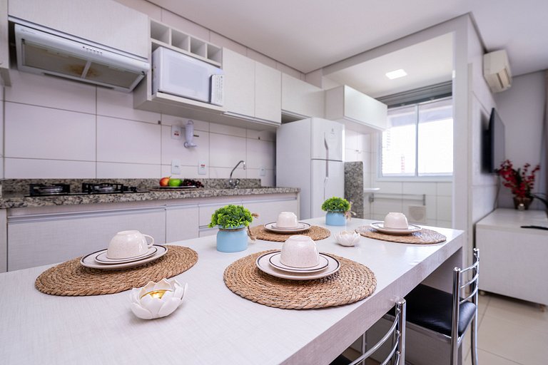 Flat moderno com varanda, Setor Bueno