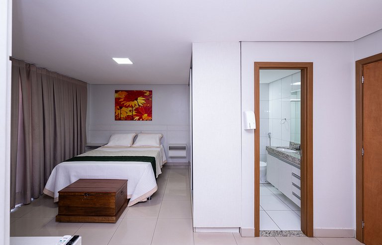 Flat moderno com varanda, Setor Bueno