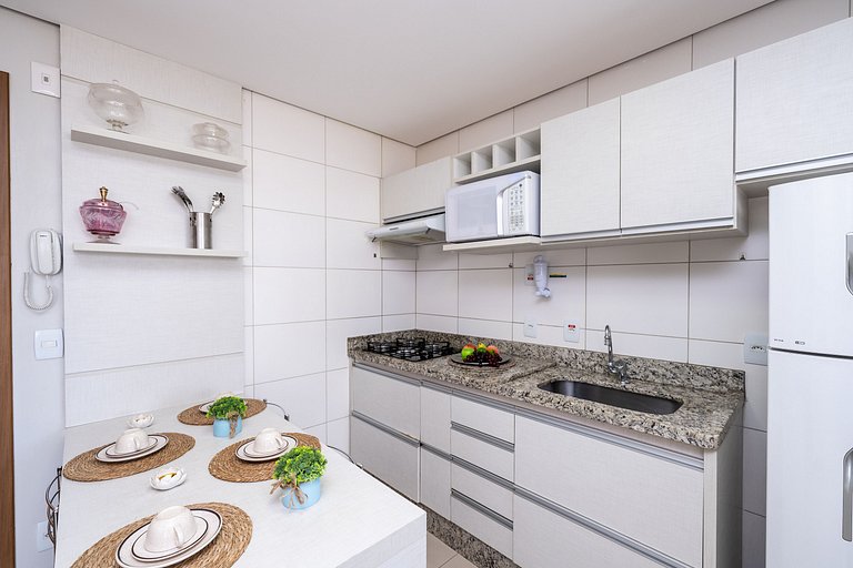 Flat moderno com varanda, Setor Bueno