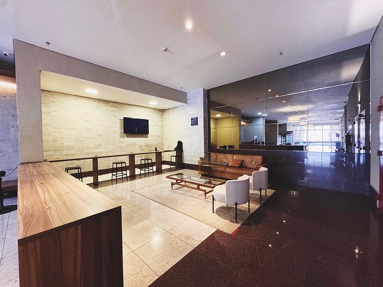 #2210A| Brookfield Towers - Jardim Goiás, 3 min from Shoppin