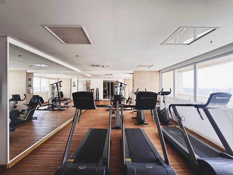 #2210A| Brookfield Towers - Jardim Goiás á 3 min Shopping Fl