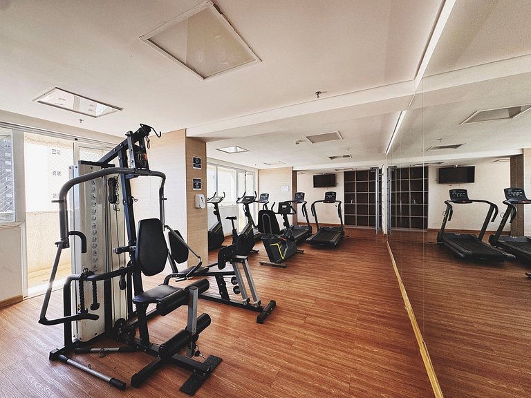 #2210A| Brookfield Towers - Jardim Goiás, 3 min from Shoppin