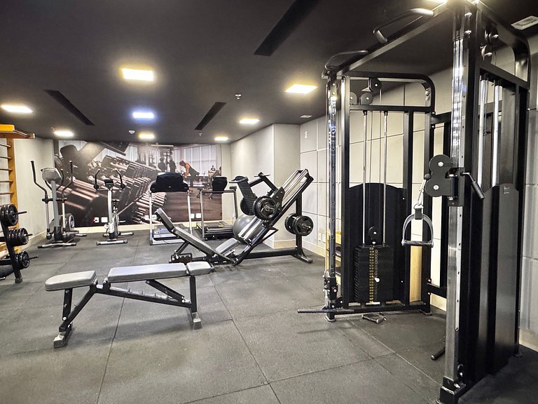 Refúgio c/ Vista Incrível Próx Shopping @Flamboyant