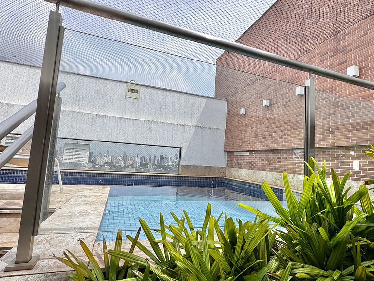 Apto 1Q no Ed. Essenciale Style, Alto da Glória | Piscina |