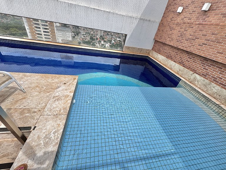Apto 1Q no Ed. Essenciale Style, Alto da Glória | Piscina |