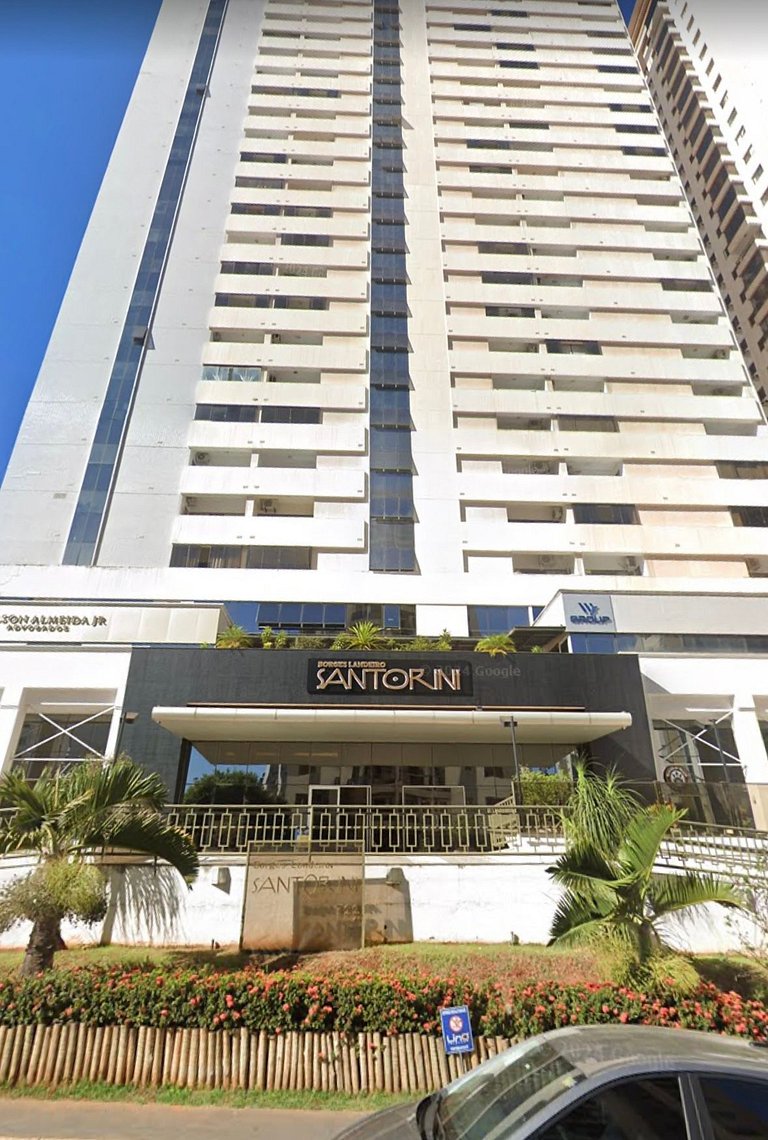 Apto 2 quartos com piscina, Wi-Fi e garagem no Setor Bueno