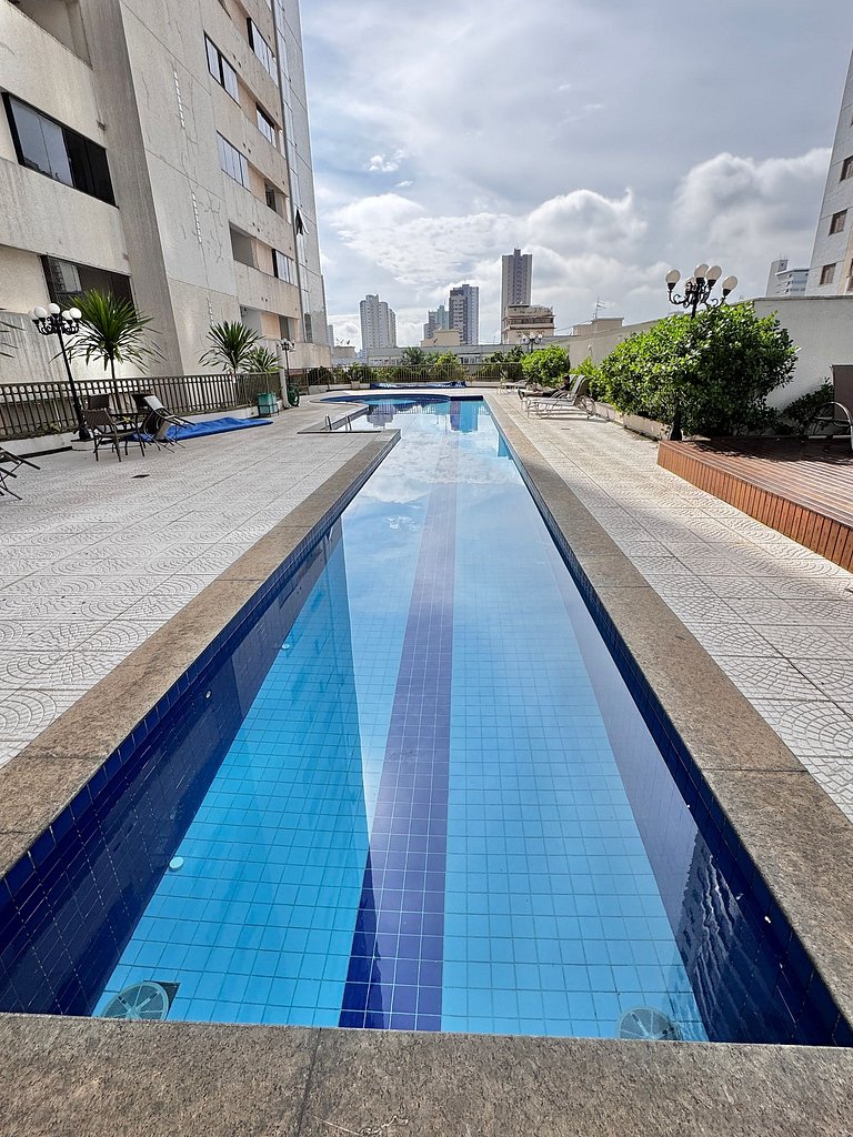 Your home in Setor Bueno: 2 bedrooms | Gated community with