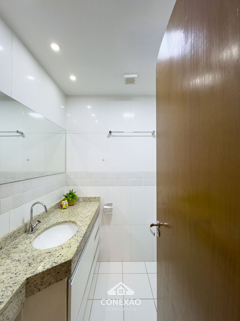 #2610- Varanda charmosa com conforto & luz @Bueno