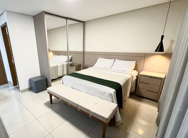 Flat amplo e moderno, Setor Bueno