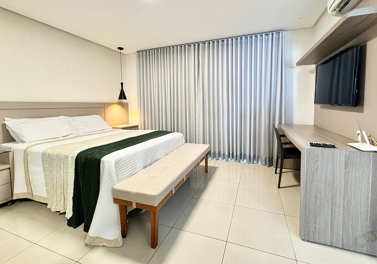 Flat amplo e moderno, Setor Bueno