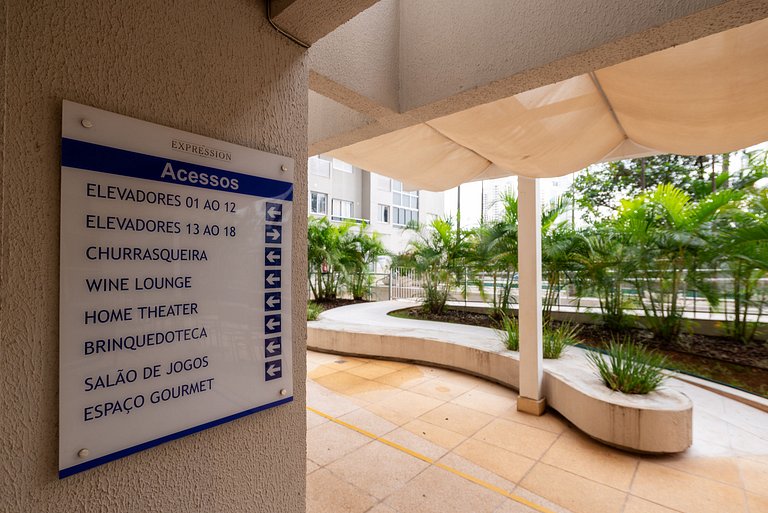 Duplex 1Q Bueno | Wi-Fi veloz + garagem + piscina #915
