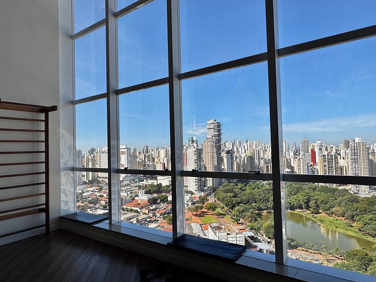 #2513. Aconchegante e Vista linda p/Parque @Bueno