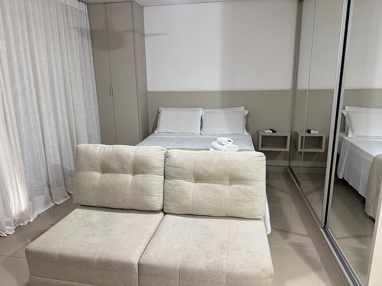 Studio in condo with pool, gym, garage #1007