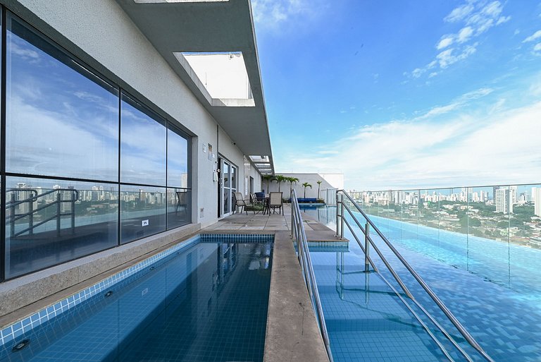 Alto Padrão no Jardim Goiás | Flamboyant | Piscina #1401