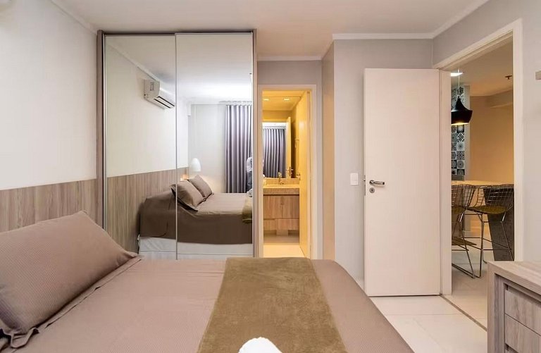 Apto 1Q próx ao Shopping Flamboyant @autodromo#301