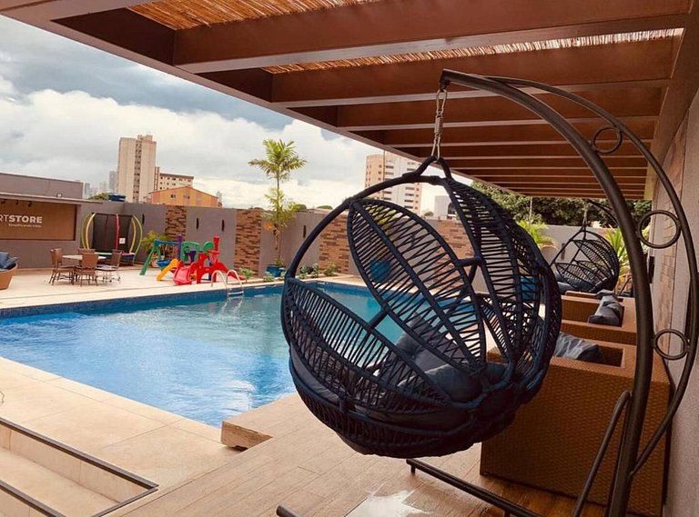 Apartment in front of Hugo and Areião Park #2209