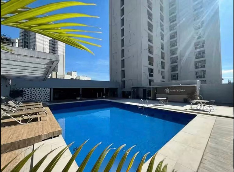 Apartment in front of Hugo and Areião Park #2209