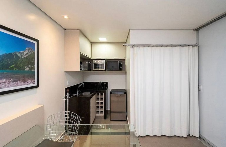 Apartment in front of Hugo and Areião Park #2209