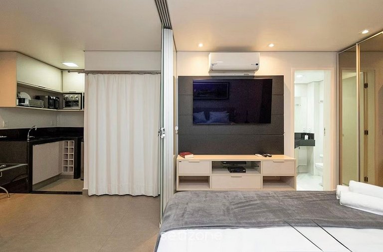 Apartment in front of Hugo and Areião Park #2209