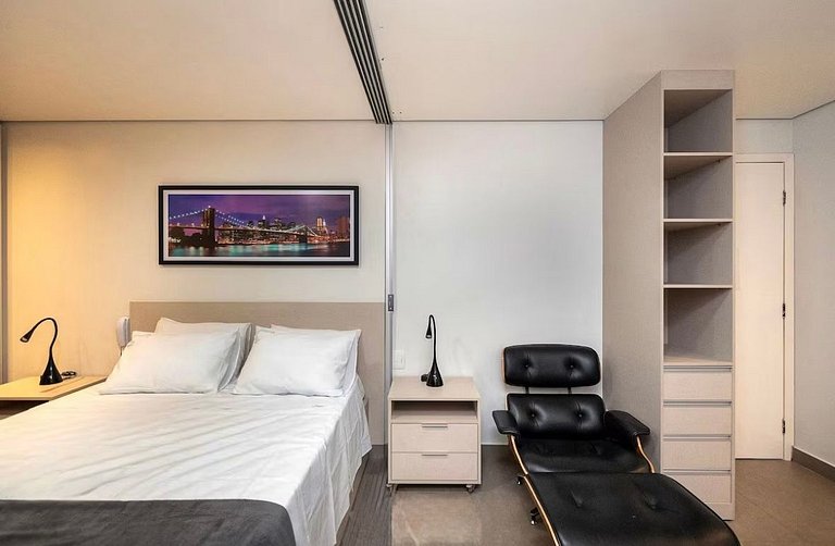 Apartment in front of Hugo and Areião Park #2209