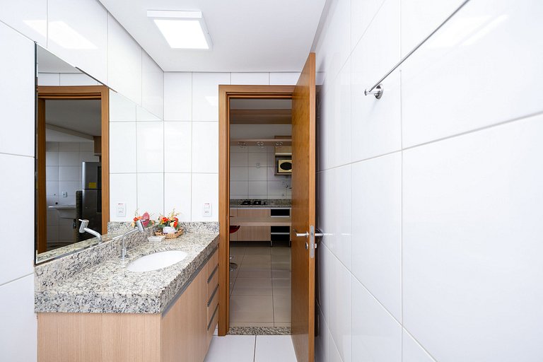 Apartment with open view| Close to everything, Setor Bueno #