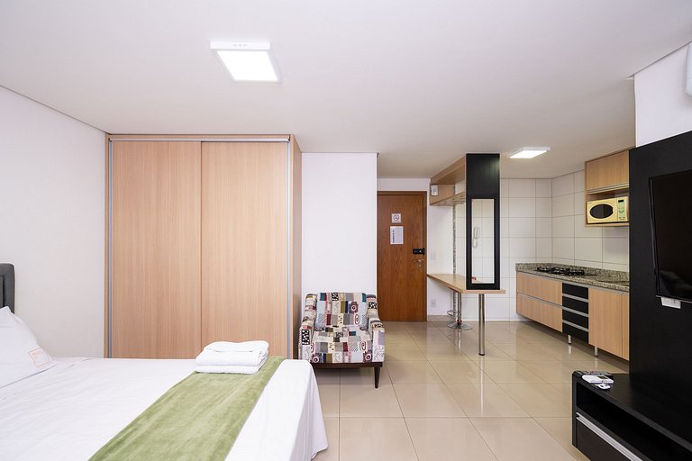 Apartment with open view| Close to everything, Setor Bueno #