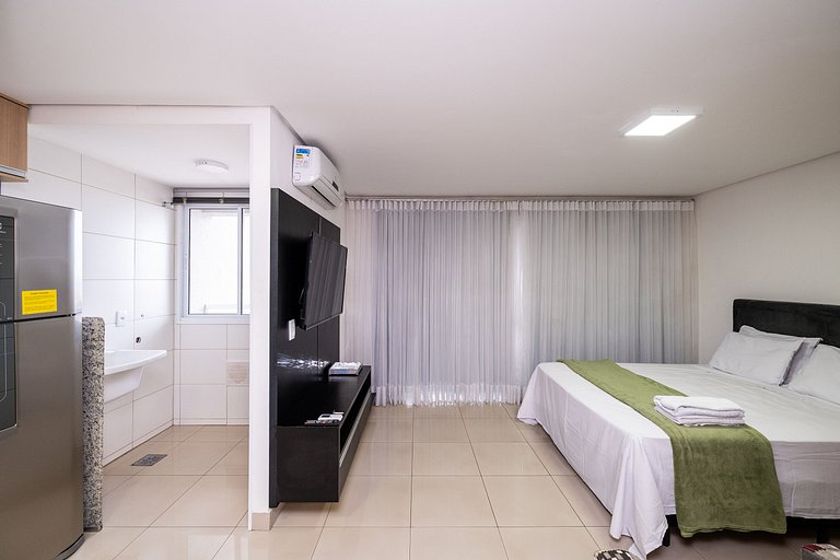 Apartment with open view| Close to everything, Setor Bueno #