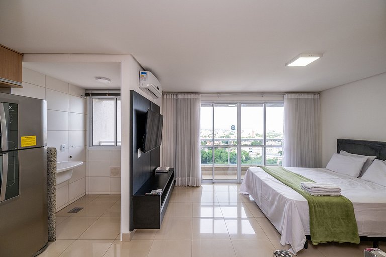 Apartment with open view| Close to everything, Setor Bueno #