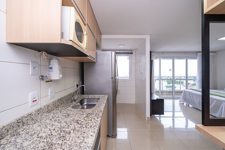 Apartment with open view| Close to everything, Setor Bueno #