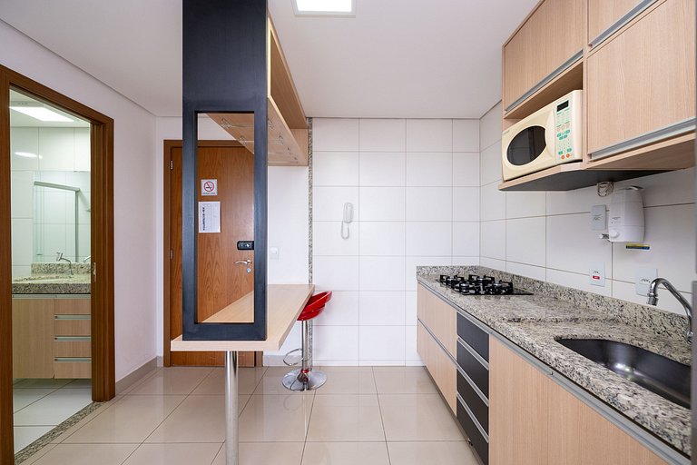 Apartment with open view| Close to everything, Setor Bueno #