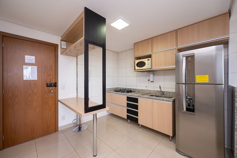 Apartment with open view| Close to everything, Setor Bueno #