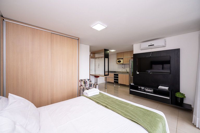 Apartment with open view| Close to everything, Setor Bueno #